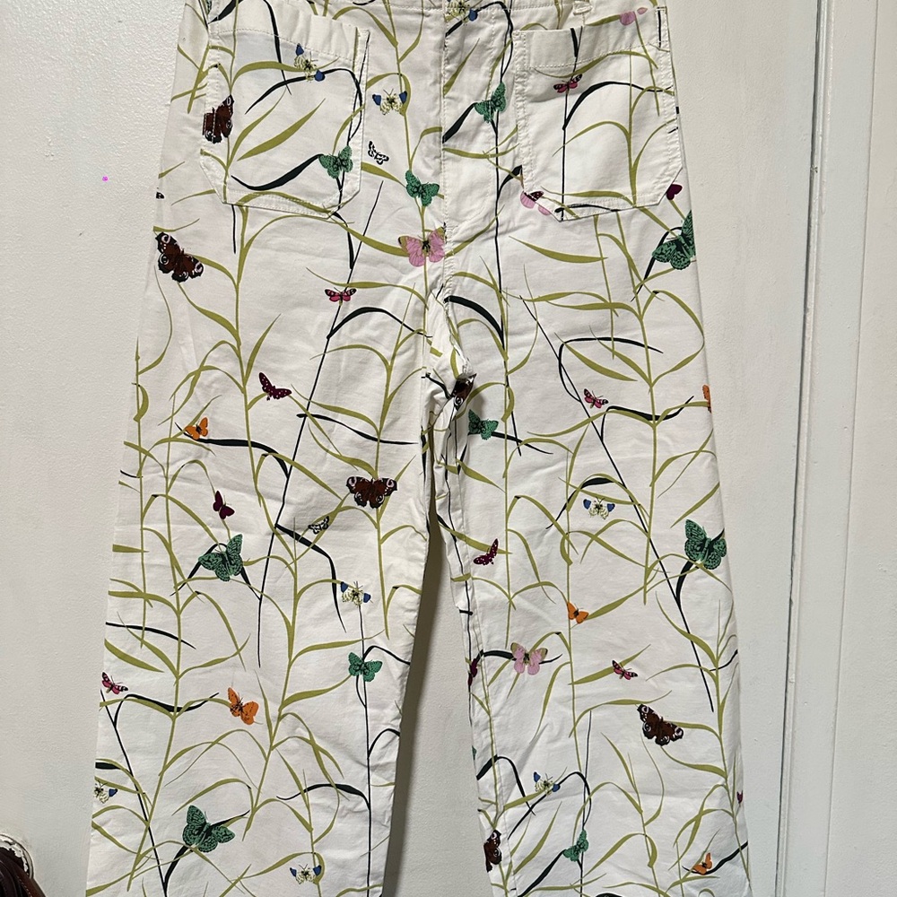 Anthropologie Maeve Colette Cropped Pants